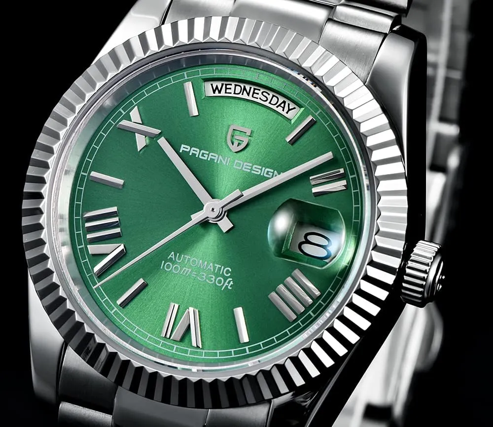 ruminant competition diffuse Men AR Sapphire Glass Mechanical Wristwatch Men 10Bar ST16 Movement LACZ DENTON Pagani Design DD36 Men's Watches Luxury Automatic Watch 