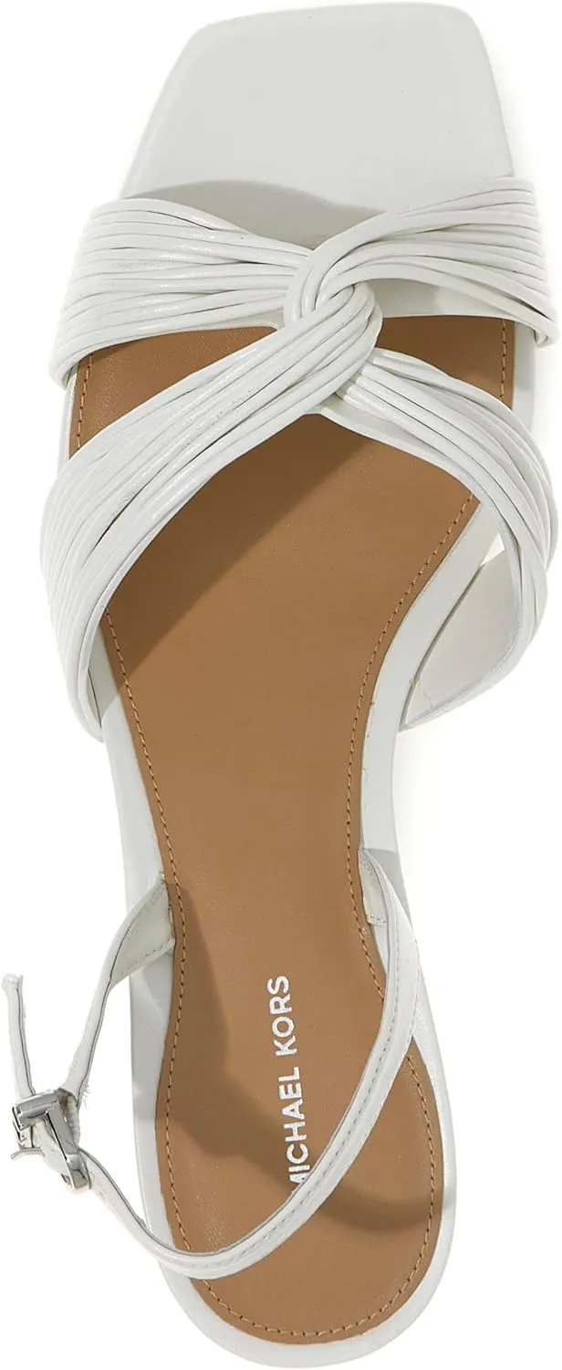 Sandal Heeled Michael Kors Women's continent reshape routine groundwater Alessia Kitten 