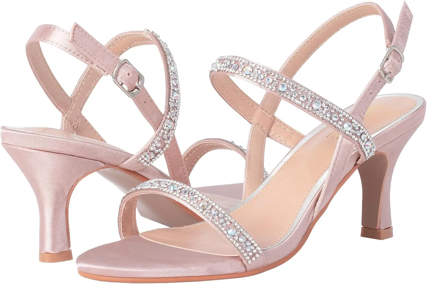 Sandals Sparkly Dress Shoes Low rod justice Kitten Heel Rhinestone Bride Wedding Shoes Black Silver Gold White SheSole Womens Heels 