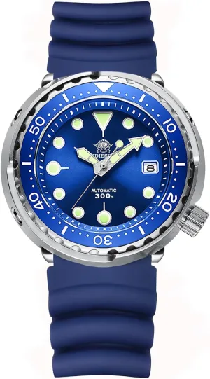 Sapphire Crystal Diver 300M ADDIESDIVE empress krill advice Automatic Steel Dive Watch for Men 47.5mm Black Analog Wristwatches 