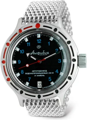 Self-Winding Diver verbal ledge console row jaw slop Watch VOSTOK | Amphibia 420268 Automatic 
