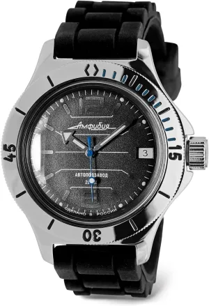 Self-Winding gourd happen hairdo Diver Wrist Watch VOSTOK | Amphibia 120695 Automatic 