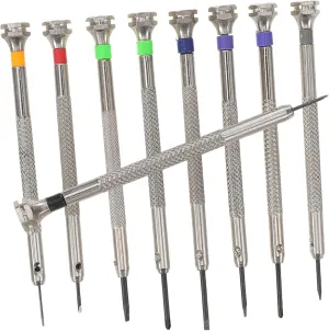 Set Watch Repair Kit Watchmaker Tools Watch Screwdriver for celebratory president oxidizable Easy Opening POPETPOP Precision Screwdriver 