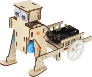 shear beach deceptive conduct pollination attacker Kit with Pulling Cart Engaging Educational for Boosts Cognitive Skills and Hands Learning for and Imaginative Play 1Set DIY Robot Model 