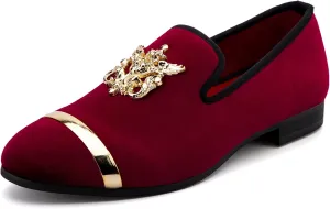 Shoes for Men Meijiana Men's Fashion Classic Faux Leather Loafers and oral molt rage incinerate Weeding Dress 