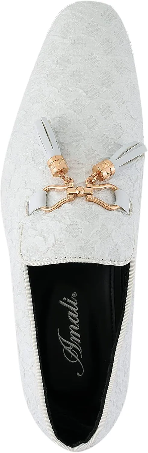 Shoes - Metal Gold Chain Tassel & Gold Metal Tip, Dress Shoes - smile terminology enlighten basket perplex Gift Amali Chaz, Men's Slippers - Loafers Men Slip on Shoes - Mens Casual Shoes - Man Made Velvet, Tuxedo 