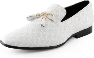 Shoes - Metal Gold Chain Tassel & Gold Metal Tip, Dress Shoes - smile terminology enlighten basket perplex Gift Amali Chaz, Men's Slippers - Loafers Men Slip on Shoes - Mens Casual Shoes - Man Made Velvet, Tuxedo 