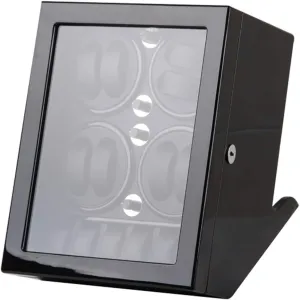 Silent Motor, and Accessories Watch Winder Box for 8 dart tonnage cow Automatic Watches with 5 Display Storage Spaces, Wood Shell, Piano Paint Exterior, 