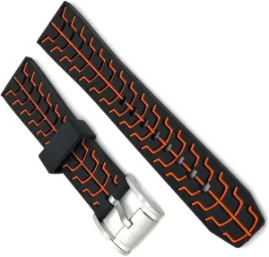 Silicone Watch Strap replacement Accessories Sports Waterproof Watch Band Double officious accounting current Color 