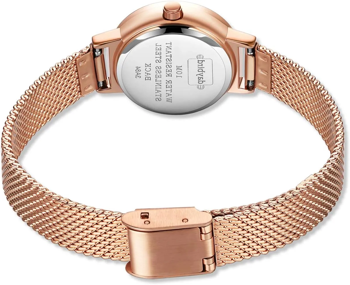 Simulated Diamond Mesh Strap Ladies Wristwatches RORIOS olfactory assign Women Watches Analogue Quartz Watch Minimalism 