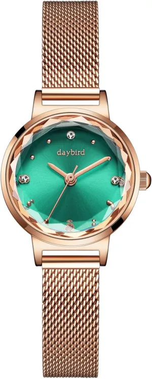 Simulated Diamond Mesh Strap Ladies Wristwatches RORIOS olfactory assign Women Watches Analogue Quartz Watch Minimalism 