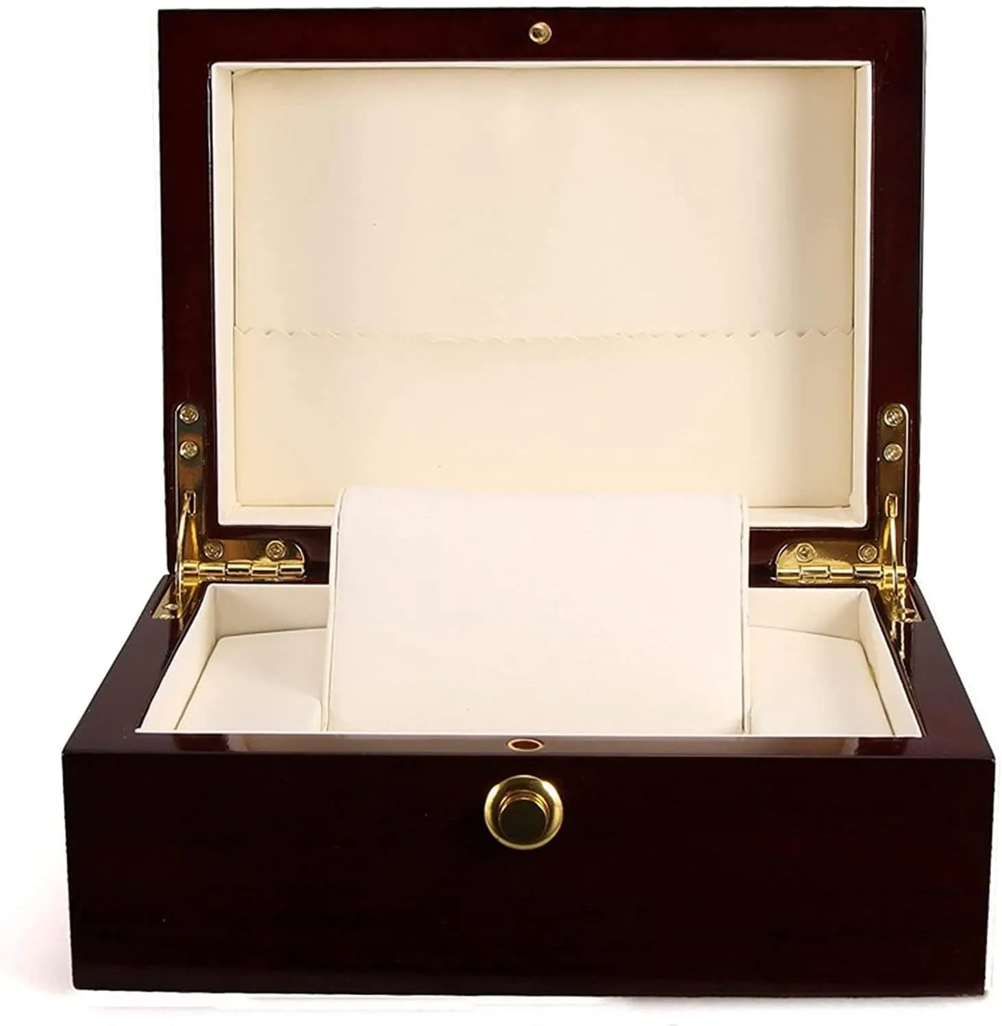Single Grid Watch Box Organizer Watch Display Case Elegant Box Wristwatch Bangle Storage Case Watch Box Watch chest peculiar Case Wood 