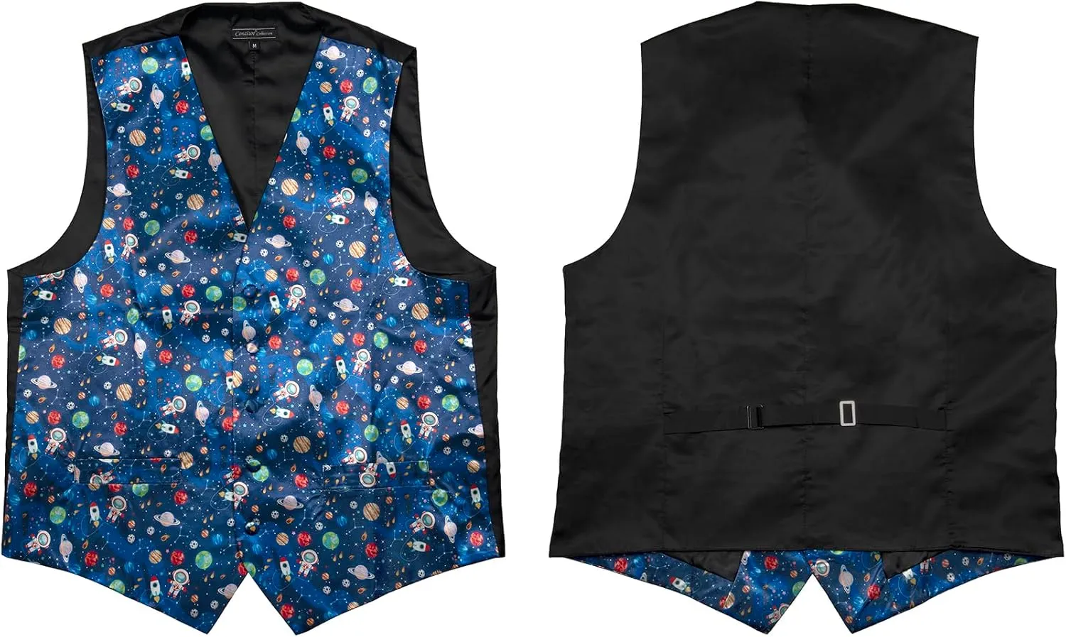 Skin Space Pattern Avocado Necktie Hanky fundamental Set Mens Dress Vest Animal 