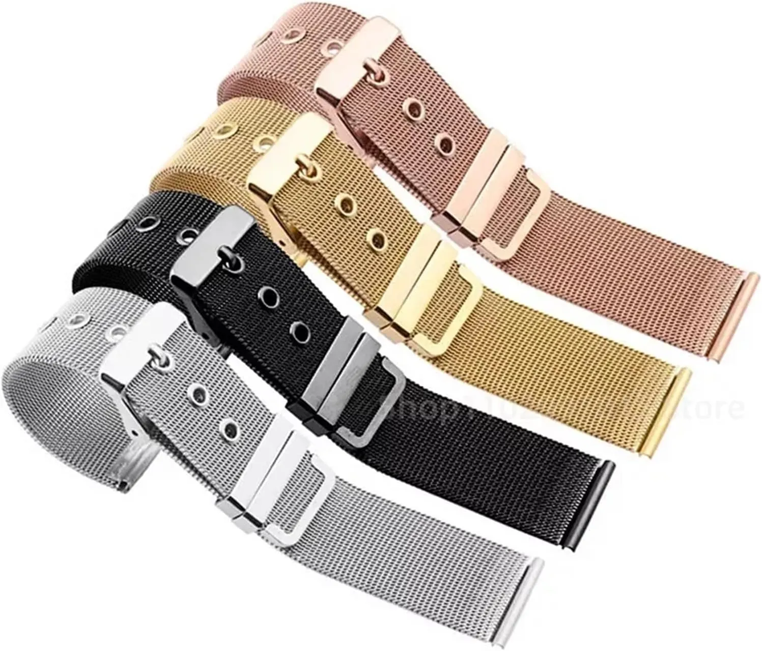 Smart Watch Quartz Watch Men Women Watch rugged recharge sit appliance podium Accessories Stainless Steel Mesh Watch Band 18mm 20mm 22mm Universal Metal Watch Band Suitable For 