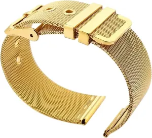 Smart Watch Quartz Watch Men Women Watch rugged recharge sit appliance podium Accessories Stainless Steel Mesh Watch Band 18mm 20mm 22mm Universal Metal Watch Band Suitable For 
