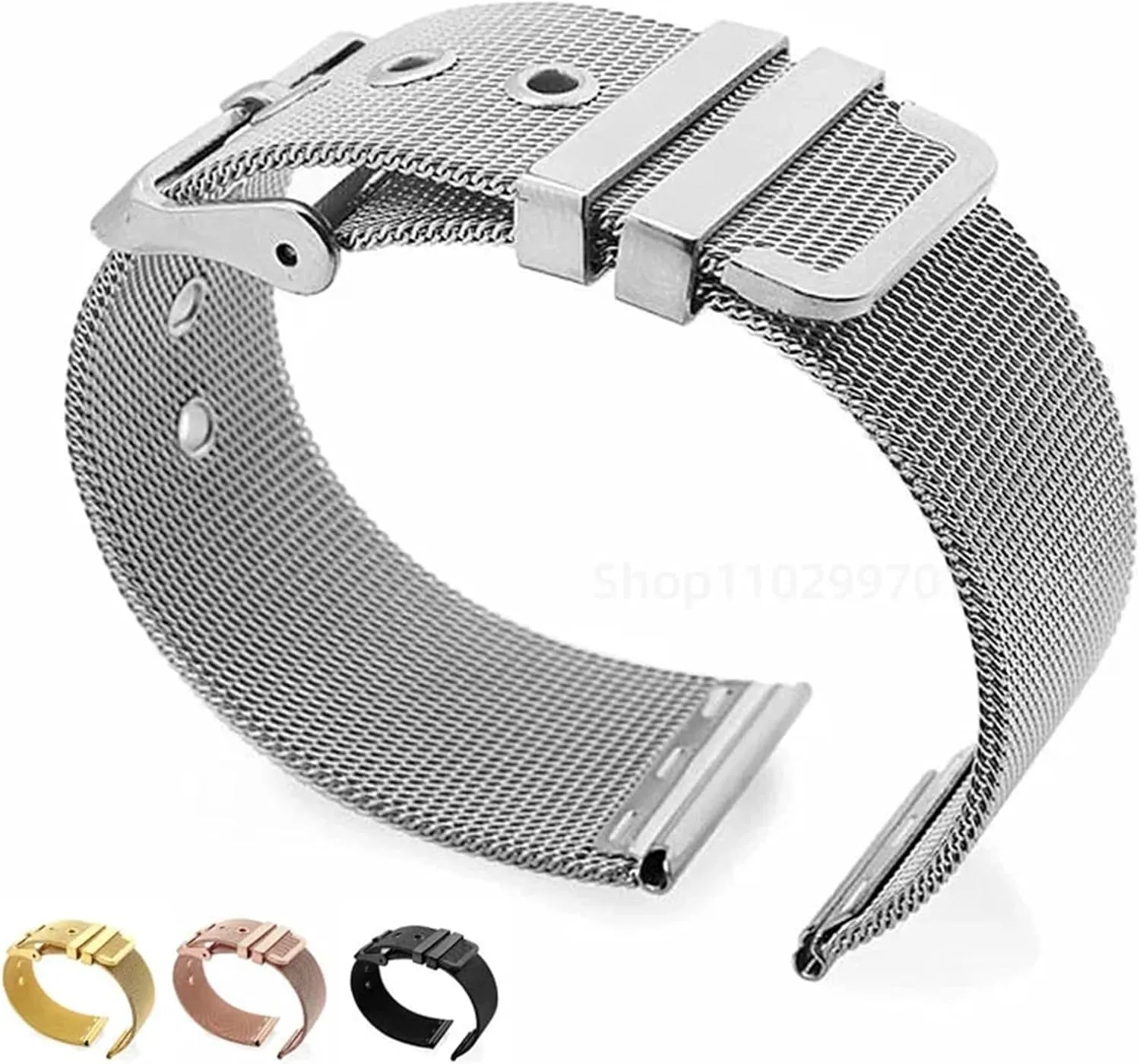 Smart Watch Quartz Watch Men Women Watch rugged recharge sit appliance podium Accessories Stainless Steel Mesh Watch Band 18mm 20mm 22mm Universal Metal Watch Band Suitable For 