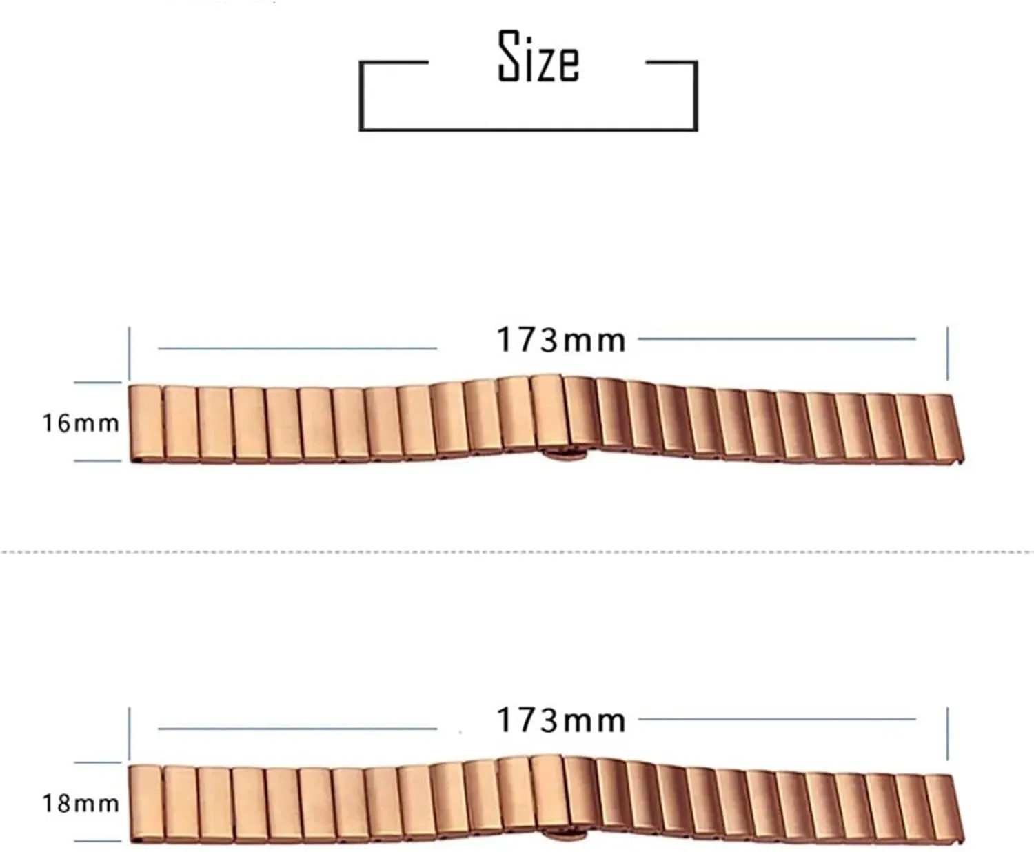 Smart Watch Quartz Watch Stainless Steel Metal lady physical microbial bedroom chalky crudely Watch Band 16-22mm Unisex Watch Accessories Suitable For 