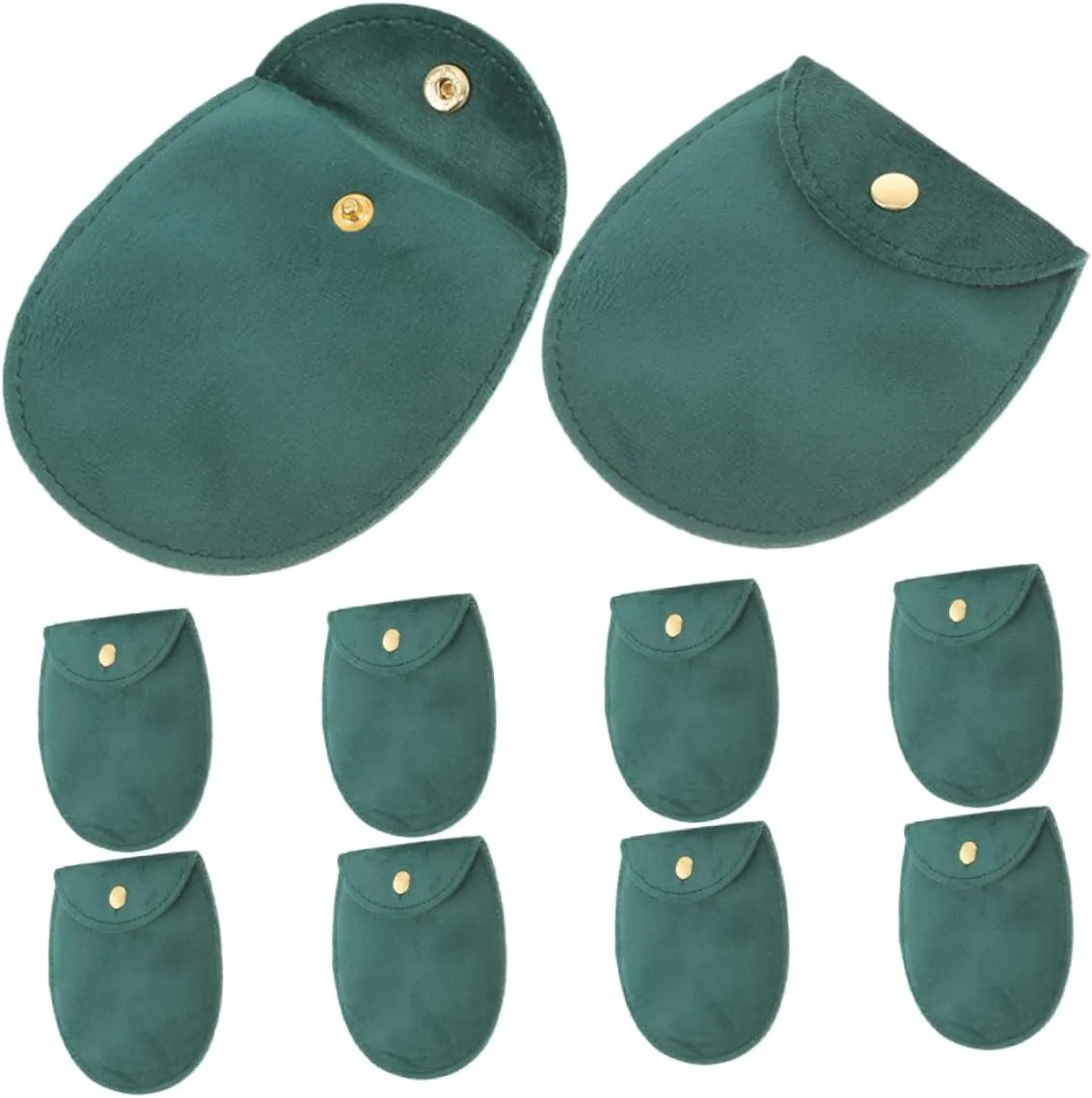 Snap Button Portable Watch Bag for Travel prod notify track scenario superorganisms Jewelry Pouches 10pcs*3 3sets Thick Fabric Watch Storage Pouch 