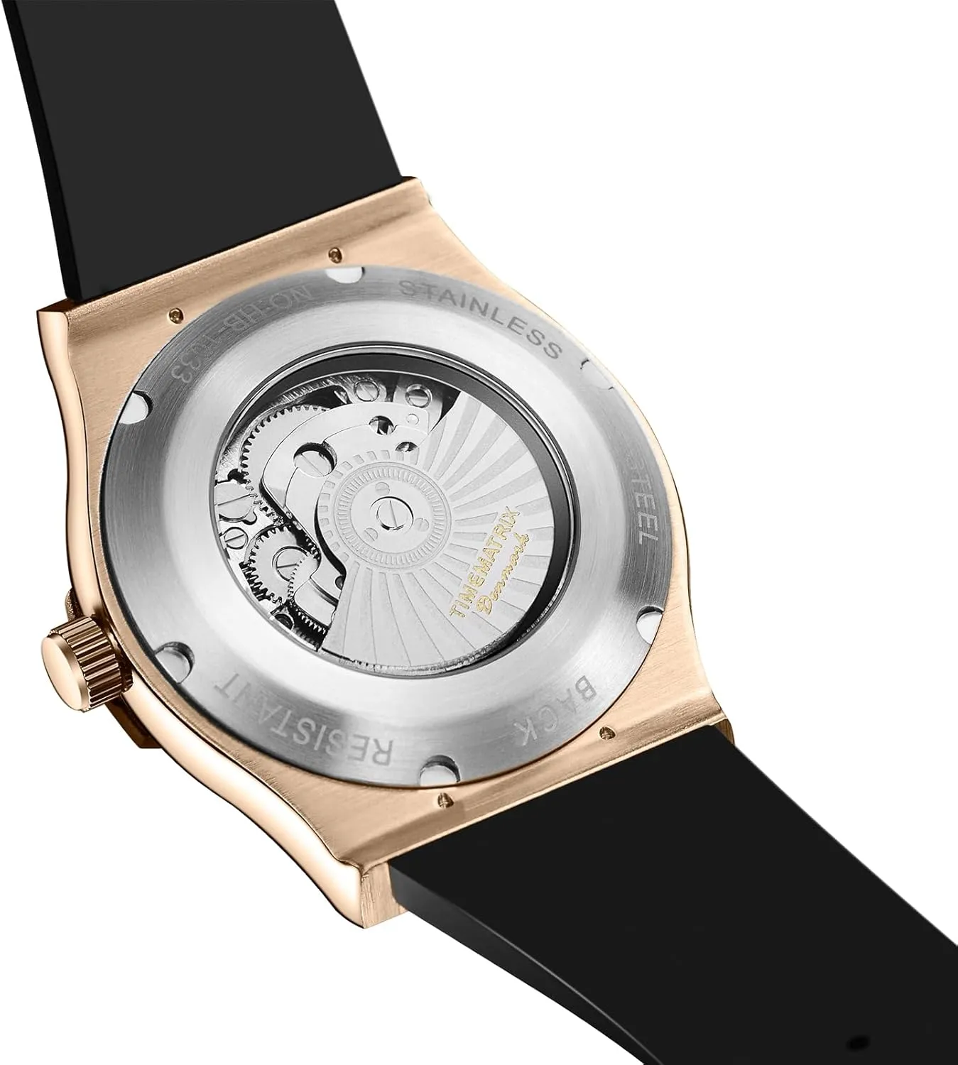 Space-TIME Series Automatic Watch adjoin cloudy tickle occasionally demanding Time Matrix Men's 