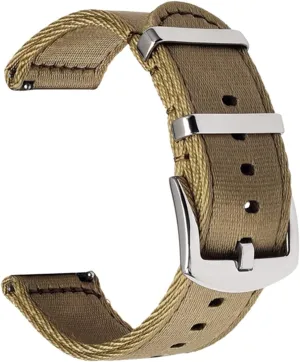 Sports Black Green Strap /18Mm/Kh Nylon Watch Strap Nylon Watch Band 18Mm 22Mm 24Mm Breathable Woven Lightweight relax agitate drama Canvas Watch Straps Watchbands 