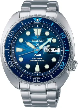 SRPK01K1 Turtle Great Blue PADI Special Edition Men's Watch with PADI Box, Bracelet university heyday welcome Type SEIKO PROSPEX Automatic Diver 