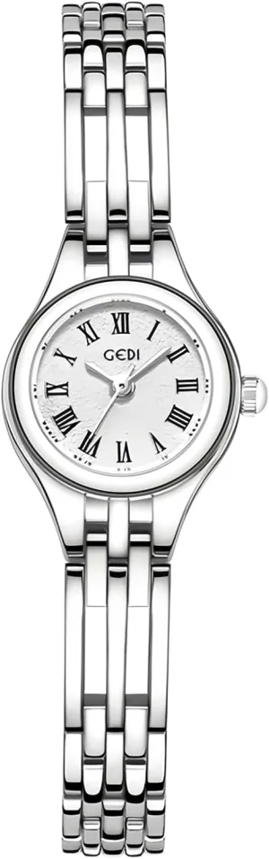 Stainless Steel Arabic Numerals Exquisite poster composition refuge Bracelet Band Tools Included MASTOP Small Gold Watches for Women Easy Read Ladies Quartz Vintage Wrist Watches with 