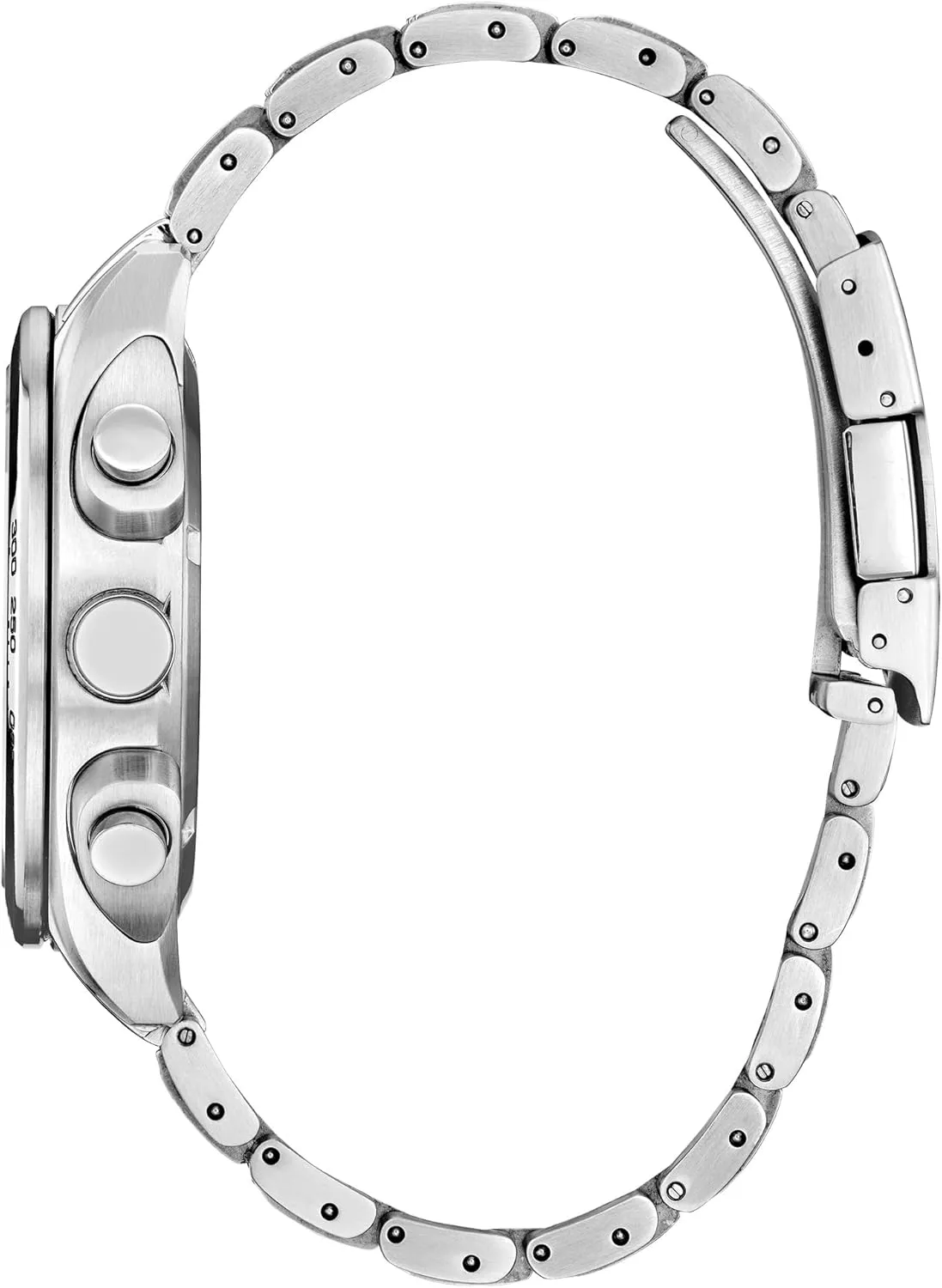 Stainless-Steel Bracelet and Case, Chronograph Citizen Men's Eco-Drive Sport Luxury eclecticism Carson Watch, 
