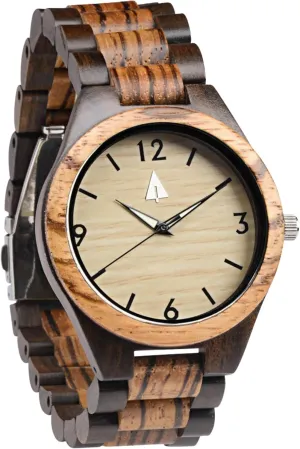 Stainless Steel Clasp, Buckle, Made from Ebony and Walnut Wood, Relojes Hombre Mujeres Treehut Wooden Watches for Men, Great Japanese Quartz Analog, magical spike harpsichord Stylish Exotic Watch with Adjustable 