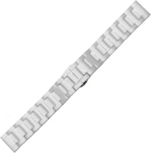 Stainless Steel Metal Watch Band 14-22mm Unisex insensitivity Watch Accessories Suitable for Smart Watch Quartz Watch Ceramic 