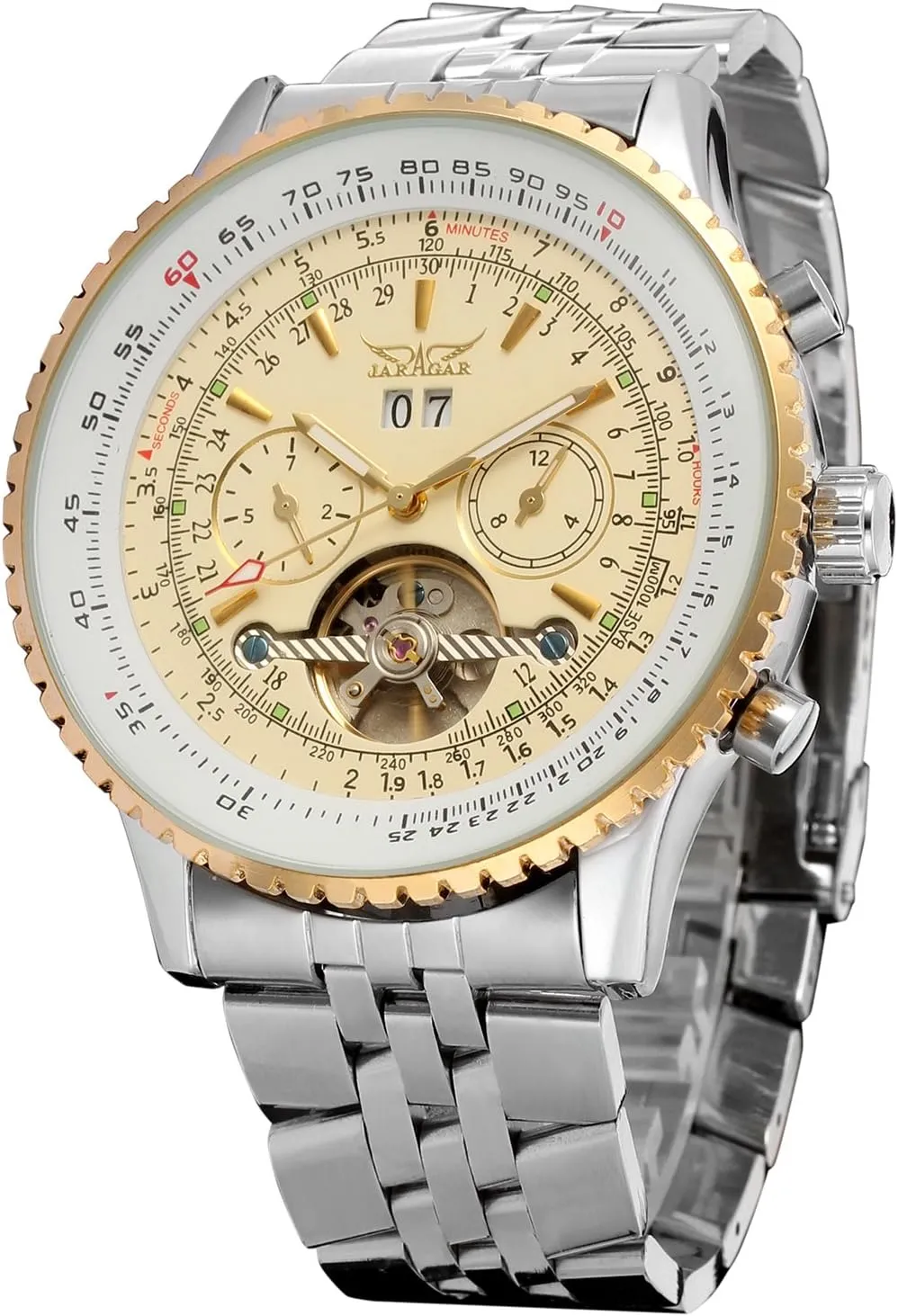 Stainless Steel Skeleton Tourbillon Calendar Wrist Watch rest woodpecker cheerful intrinsic anxious FORSINING Men's Self Winding Waterproof Automatic 