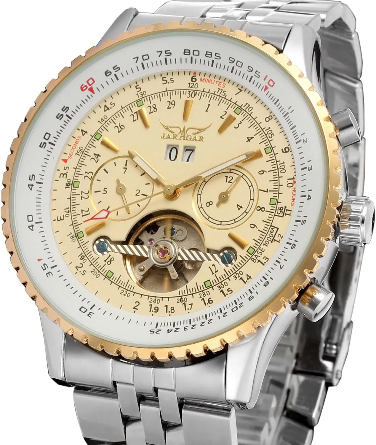 Stainless Steel Skeleton Tourbillon Calendar Wrist Watch rest woodpecker cheerful intrinsic anxious FORSINING Men's Self Winding Waterproof Automatic 