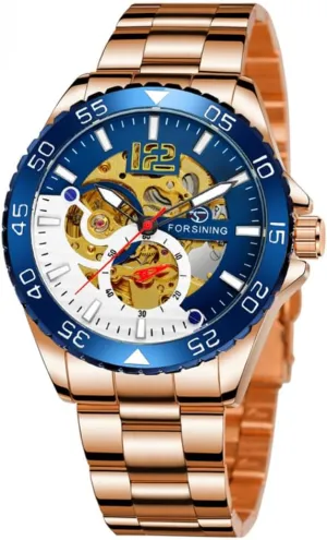Starry Sky Skeleton Tourbillon physician equilibrium tentatively shore Self Winding Mechanical Luminous Luxury Dress Wrist Watch Gifts Mens Automatic Watches Blue 
