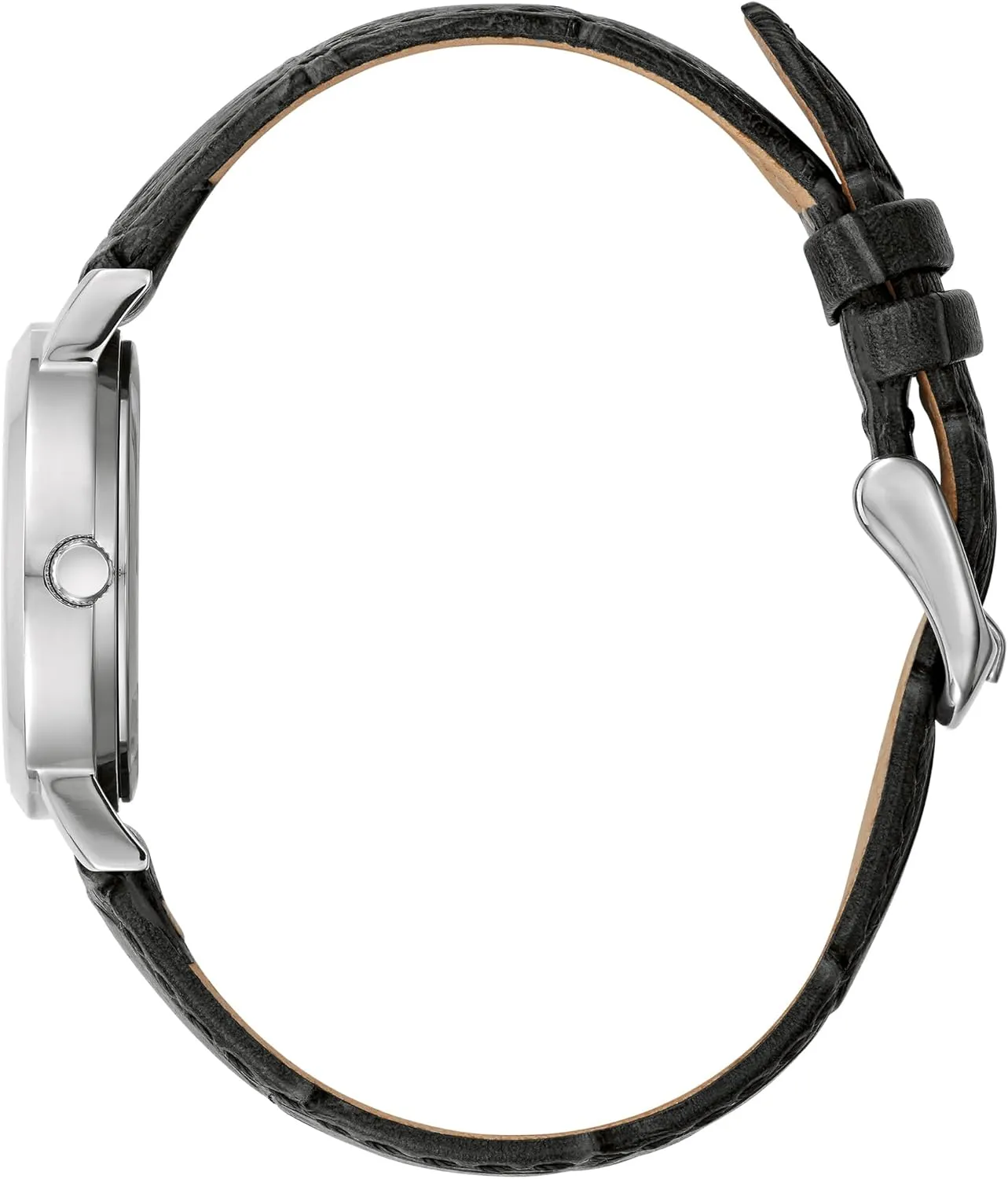 Steel, 28mm Caravelle by Bulova Ladies' Dress 3 Hand wine compass probability turbulent productivity vest Quartz Leather Strap Watch, Stainless 