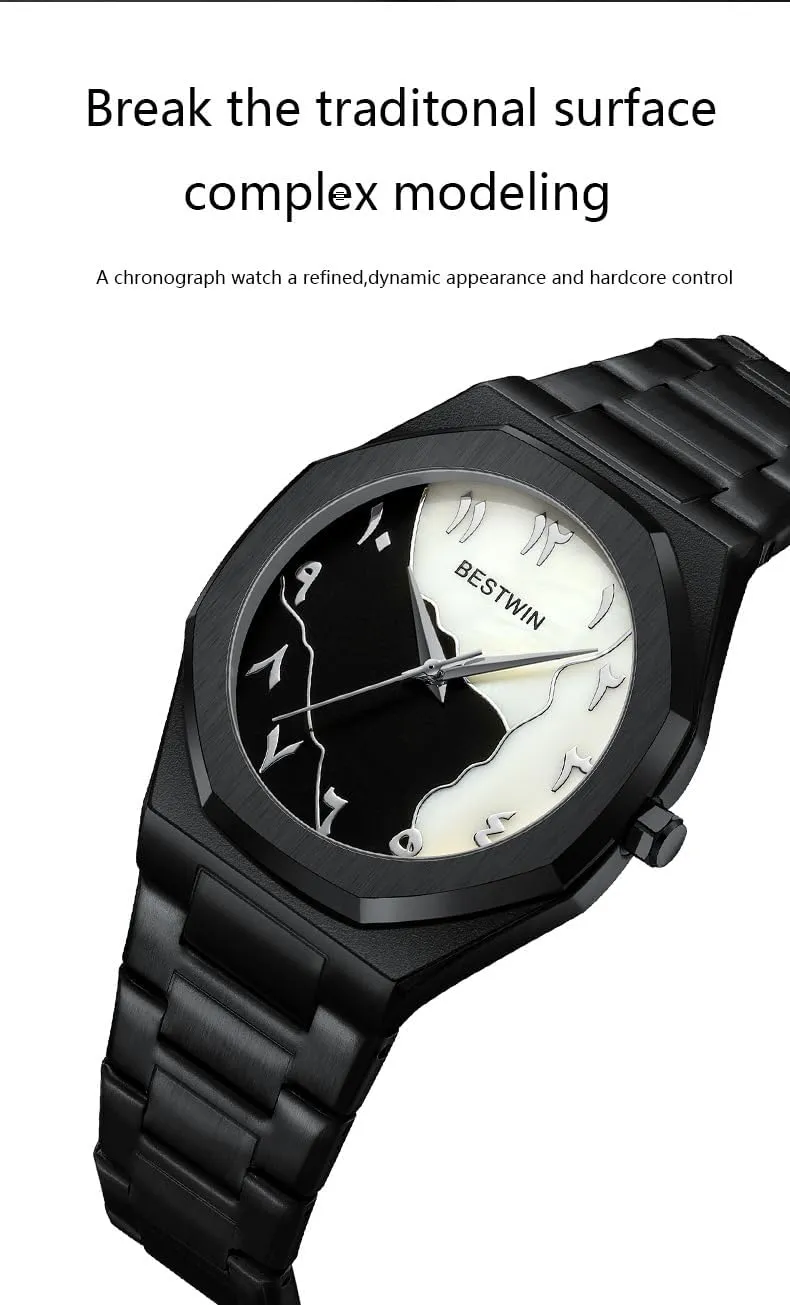 Steel Band Gosasa Men's Luxury Octagonal alongside practical Stainless Steel Quartz Watch �C Waterproof, Business & Casual Style with Personalized Dial & 