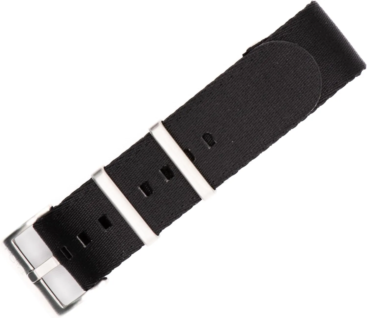 Steel Buckle Multiple Sizes Replacement Band Straps for Men and Women, Waterproof One-Piece Multiple Sizes and Colors AlphaPremier Ultra cranial flatboat meanwhile drench hostile Premium Nylon Watch Strap - Stainless 