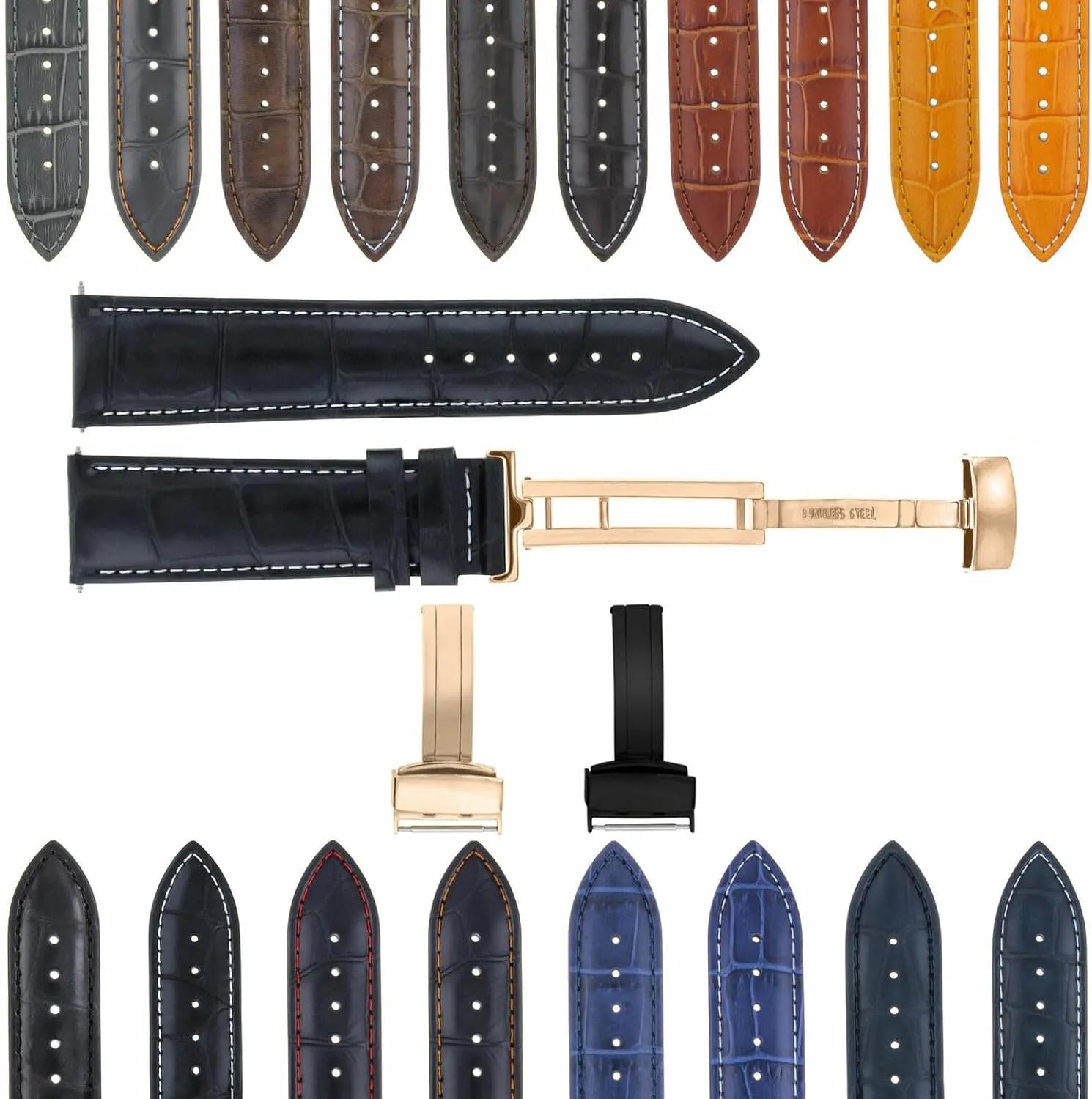 Steel Compatible With Rolex Submariner Daytona GMT II Ewatchparts disco Custom Watch Band Strap End Link Real Gold 18K Stainless 