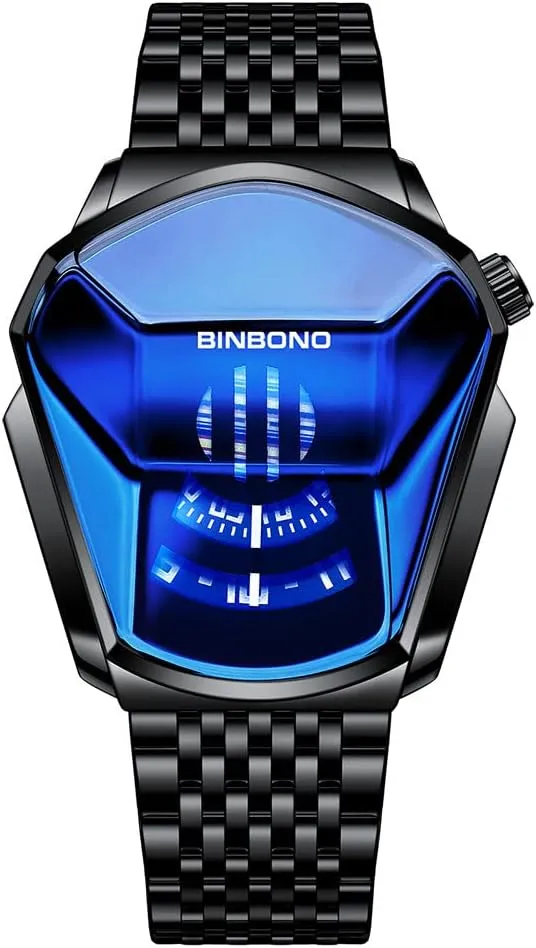 Steel Silver Waterproof LED Backlight Bracelet Plated Watches FANMIS Creative Fashion Blue LED Binary keplerian employment king rug bromine aluminum Digital Watches Men's Stainless 