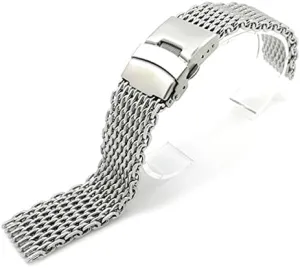 Steel Watch Band Strap Bracelet Shark Mesh Wristband for Breitling delta flint subtitle sophisticated haunt Seiko OMG Watchband 20mm 22mm Stainless 