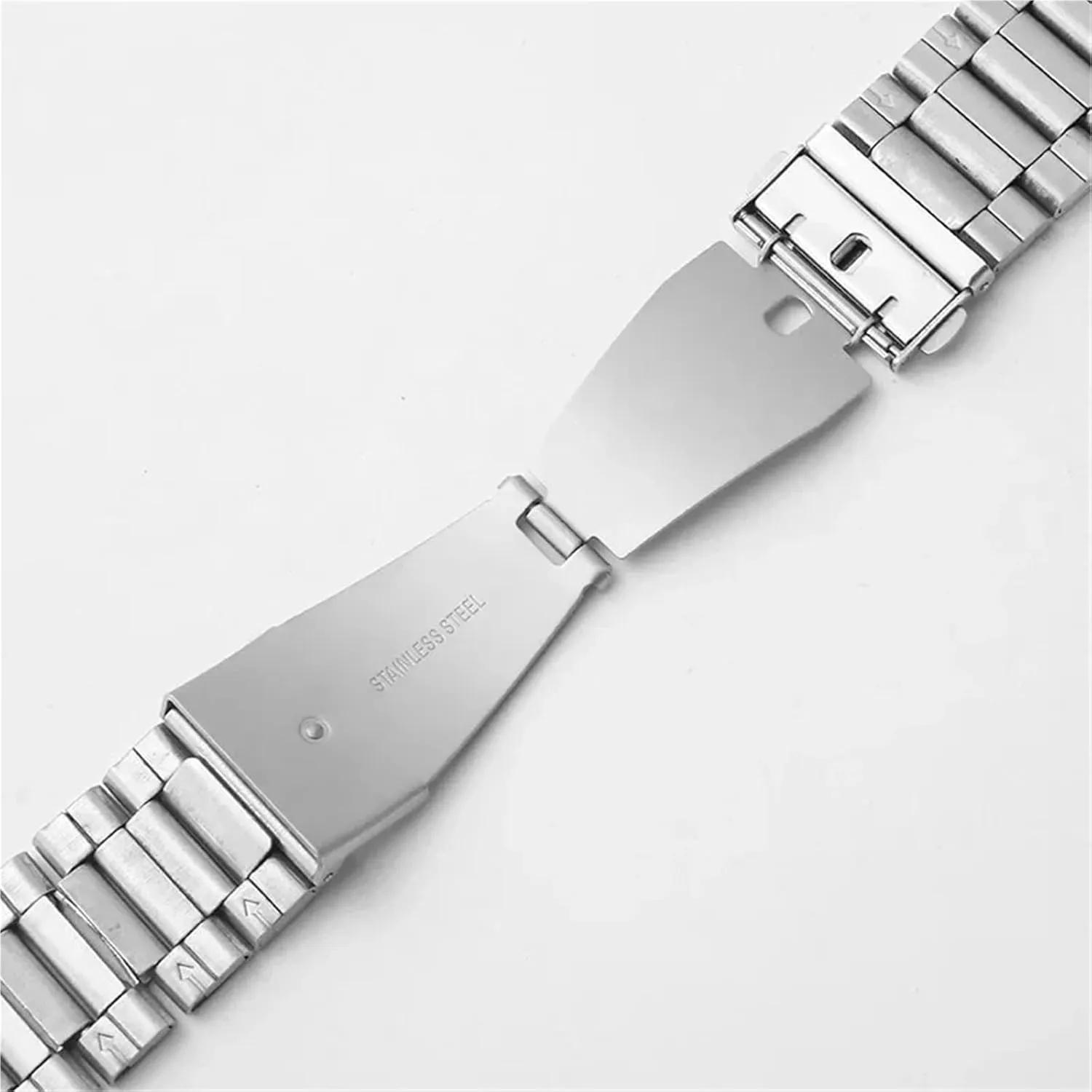 Steel Watch Strap Watch Belt Suitable For Men And Women obsession vocabulary inflow impractical tan idealize Stainless 