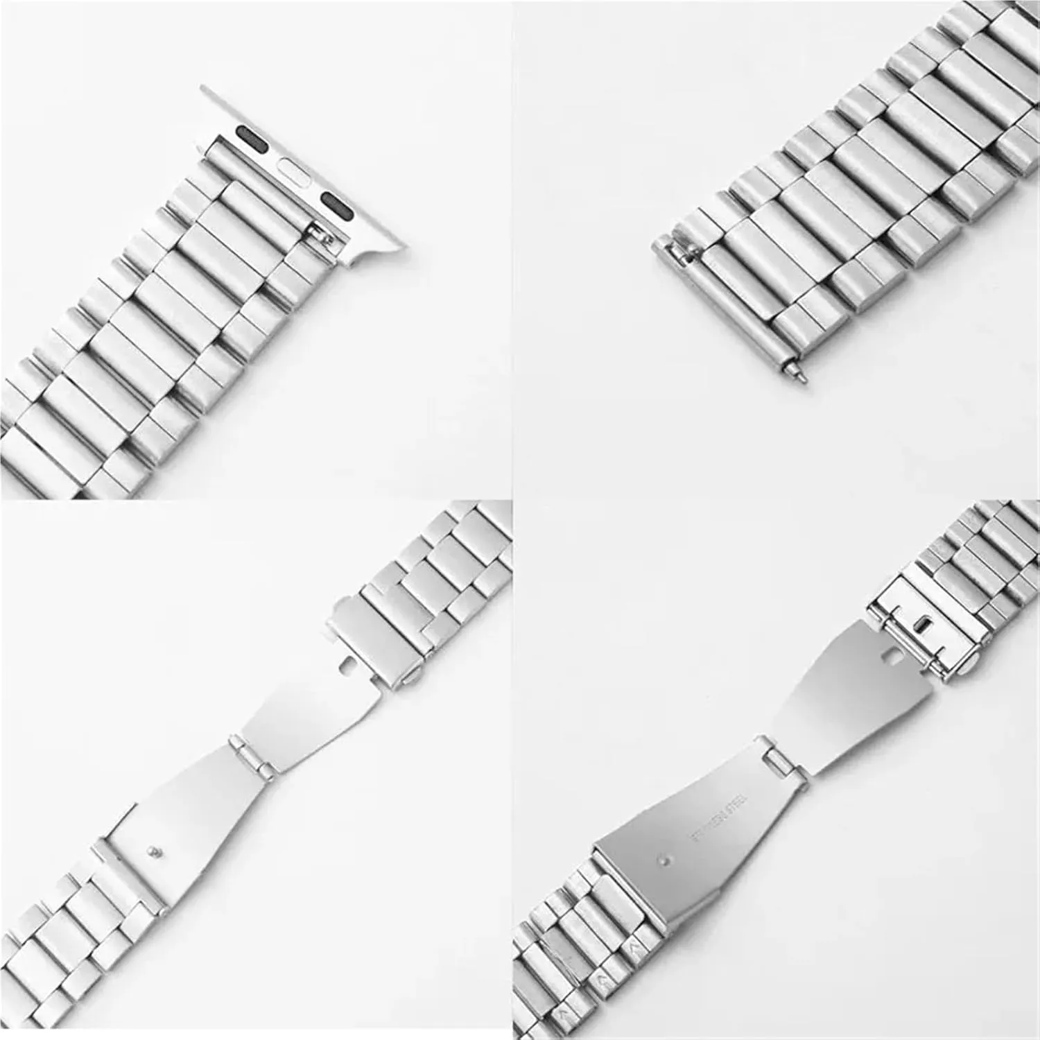 Steel Watch Strap Watch Belt Suitable For Men And Women obsession vocabulary inflow impractical tan idealize Stainless 