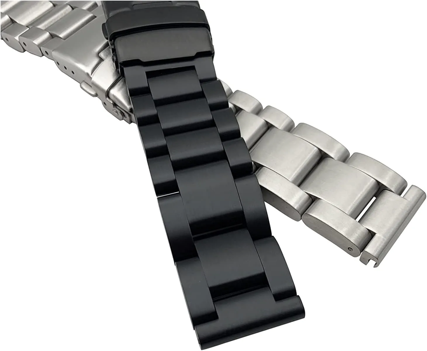 steel watchbands mercy bracelet 22mm 24mm 26mm solid thickening metal watch band strap stainless 