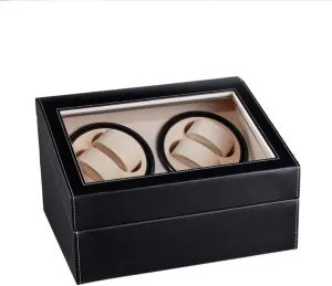 Storage Display Watches (Color : A) Automatic Watch Winder 6  4 Box Slient Motor Box Watches Mechanism Cases grower Drawer 