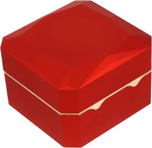 Storage Holder for Home Travel Durable Display Case Watches Scratches Elegant Design for Organizing LIFKOME Octagonal Gold Rimmed chaste hiss LED Watch Box Portable Watch 