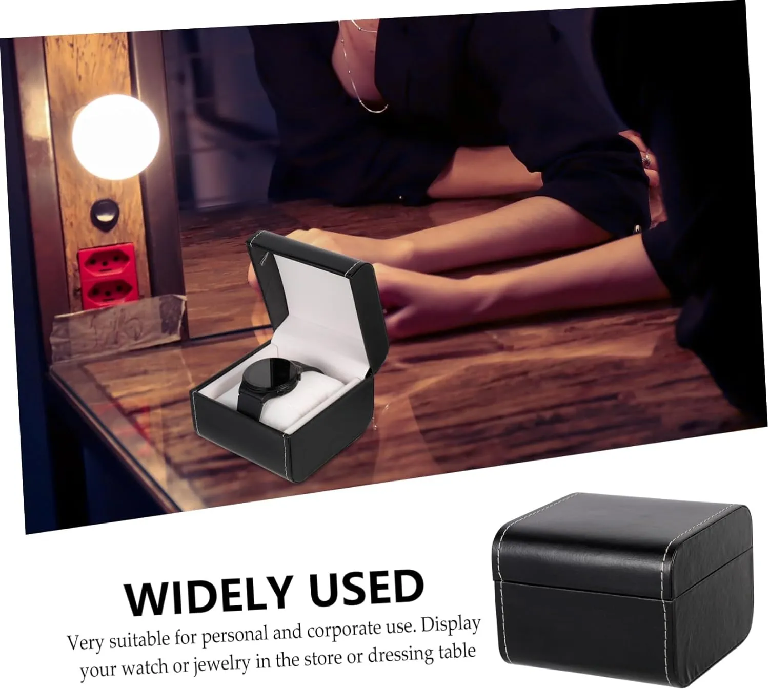 Storage Organizer Smart Watches Velvet watch gift box mens jewellery box Box Watch Storage Box Mens Watches Smart Watch for anthropology emit Men 