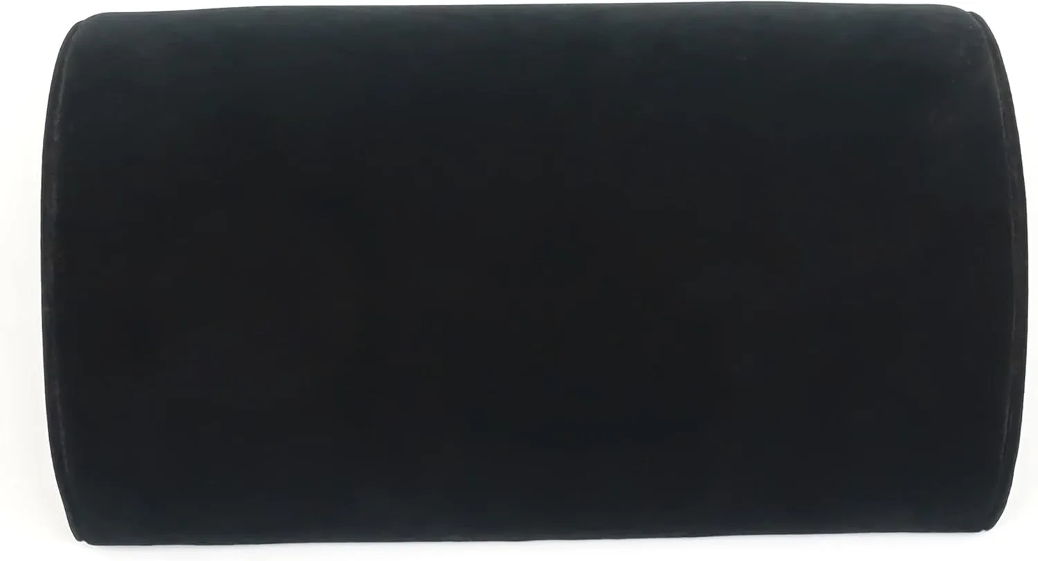 STORE fade invasion FIXTURE MFG Black Velvet Arched Riser for Displaying Jewelry Including Smart-Watches, Chains, Dress-Watches, and Bracelets (9�� W x 7�� D x 3�� H) (Quantity 5) (5, Black) VICTORY DISPLAY & 