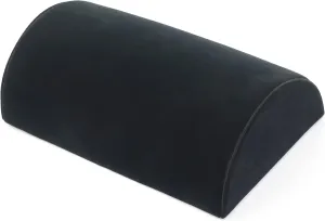 STORE fade invasion FIXTURE MFG Black Velvet Arched Riser for Displaying Jewelry Including Smart-Watches, Chains, Dress-Watches, and Bracelets (9�� W x 7�� D x 3�� H) (Quantity 5) (5, Black) VICTORY DISPLAY & 