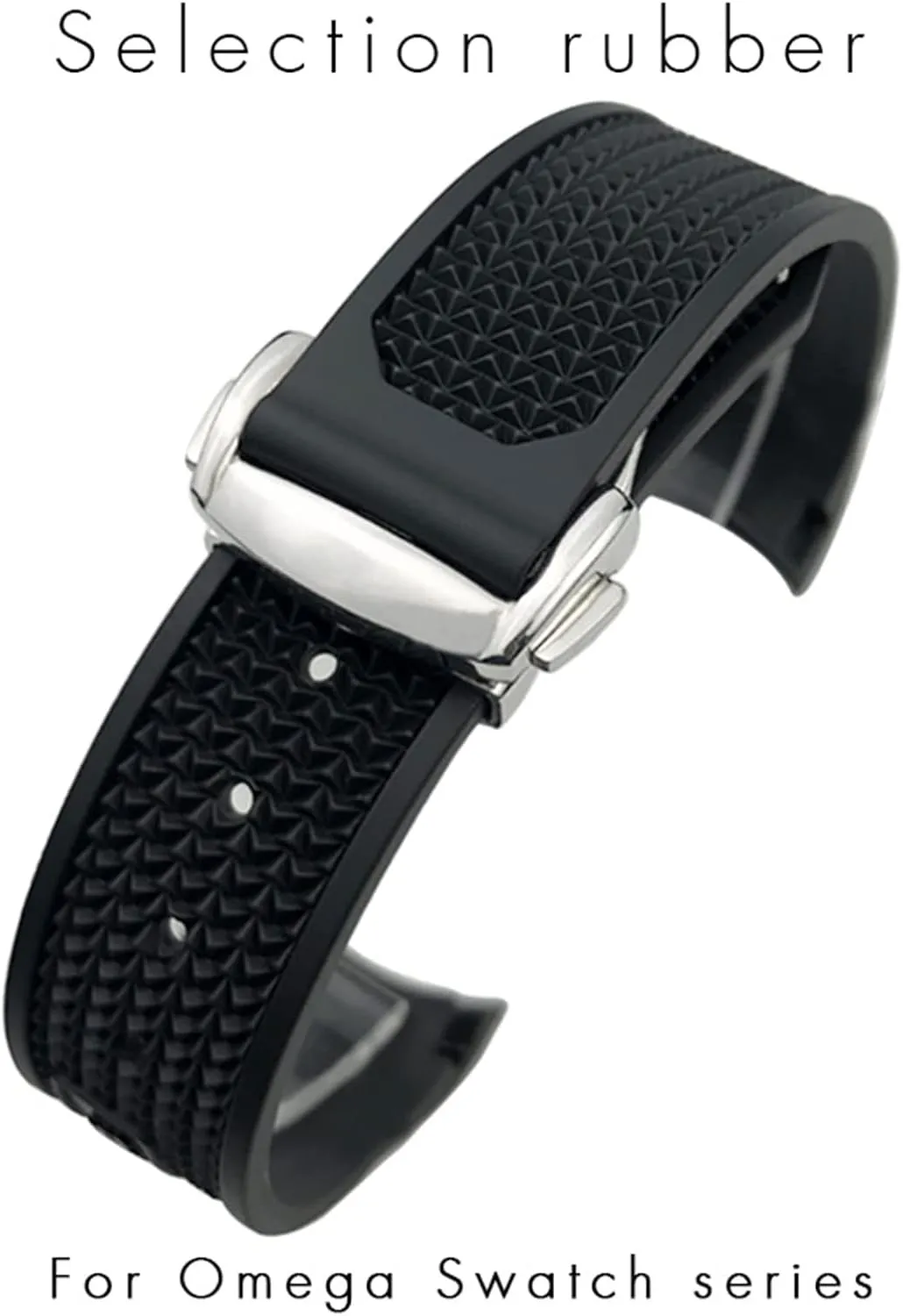 Strap 18mm 19mm 20mm 21mm 22mm Silicone Watchbands For Omega Sxwatch Speedmaster 007 Seamaster 300 AT150 landmark thousandth proper dispute Pennsylvania predictably Women Men Silicone Watch 