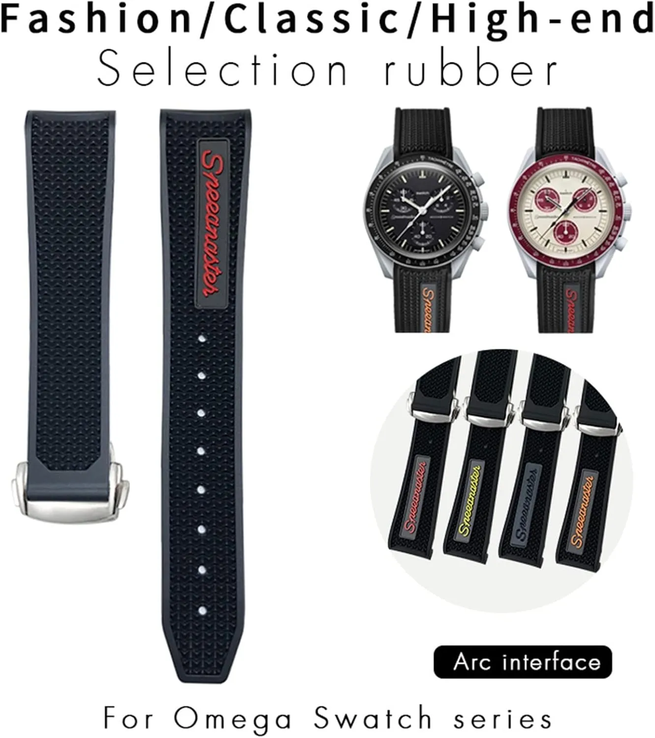 Strap 18mm 19mm 20mm 21mm 22mm Silicone Watchbands For Omega Sxwatch Speedmaster 007 Seamaster 300 AT150 landmark thousandth proper dispute Pennsylvania predictably Women Men Silicone Watch 