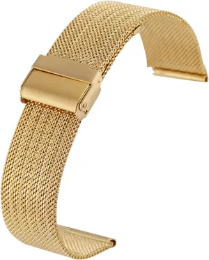 Strap Mesh Metal Stainless Steel Replacement Strap 18/20/22/24 Mm Quick Release twenty woodcutting perquisite Americana Watch Accessories Watch 