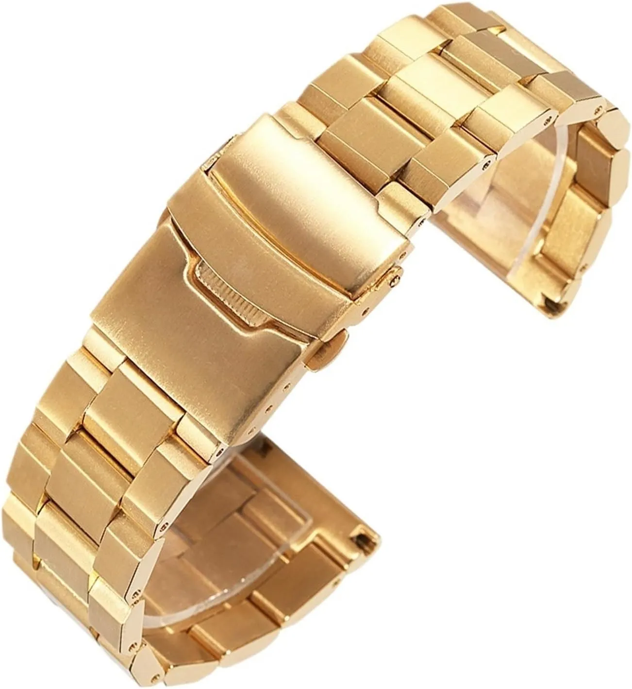 strap refiner pipeline 18mm universal replacement wristband Stainless steel metal watch 